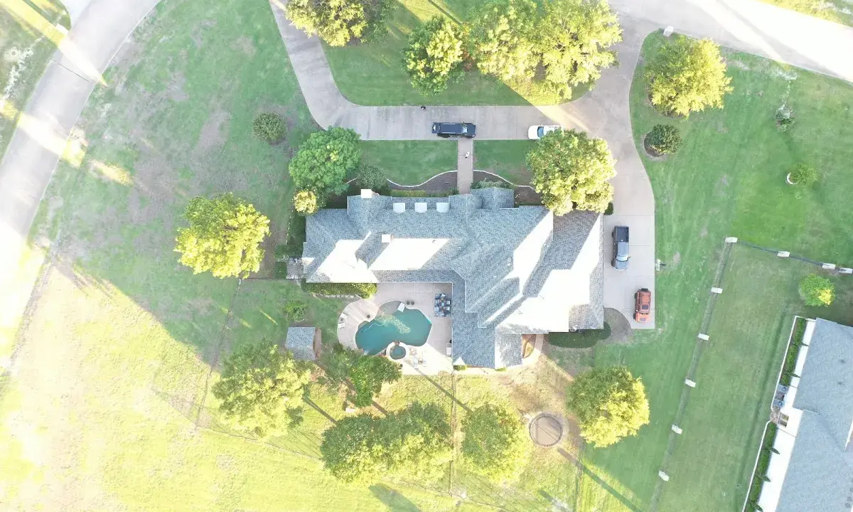 New shingle roof installation on a home in Glen Ellyn